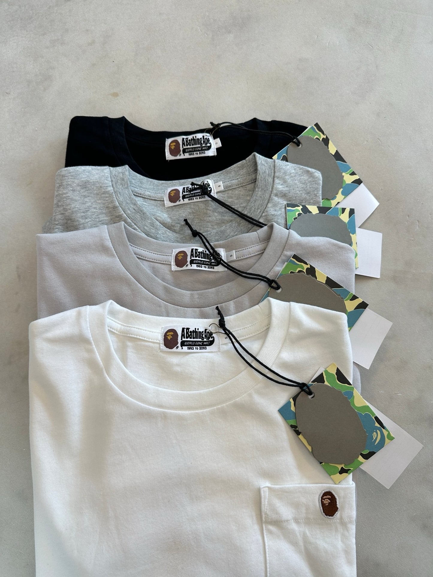 A bathing ape pocket tee