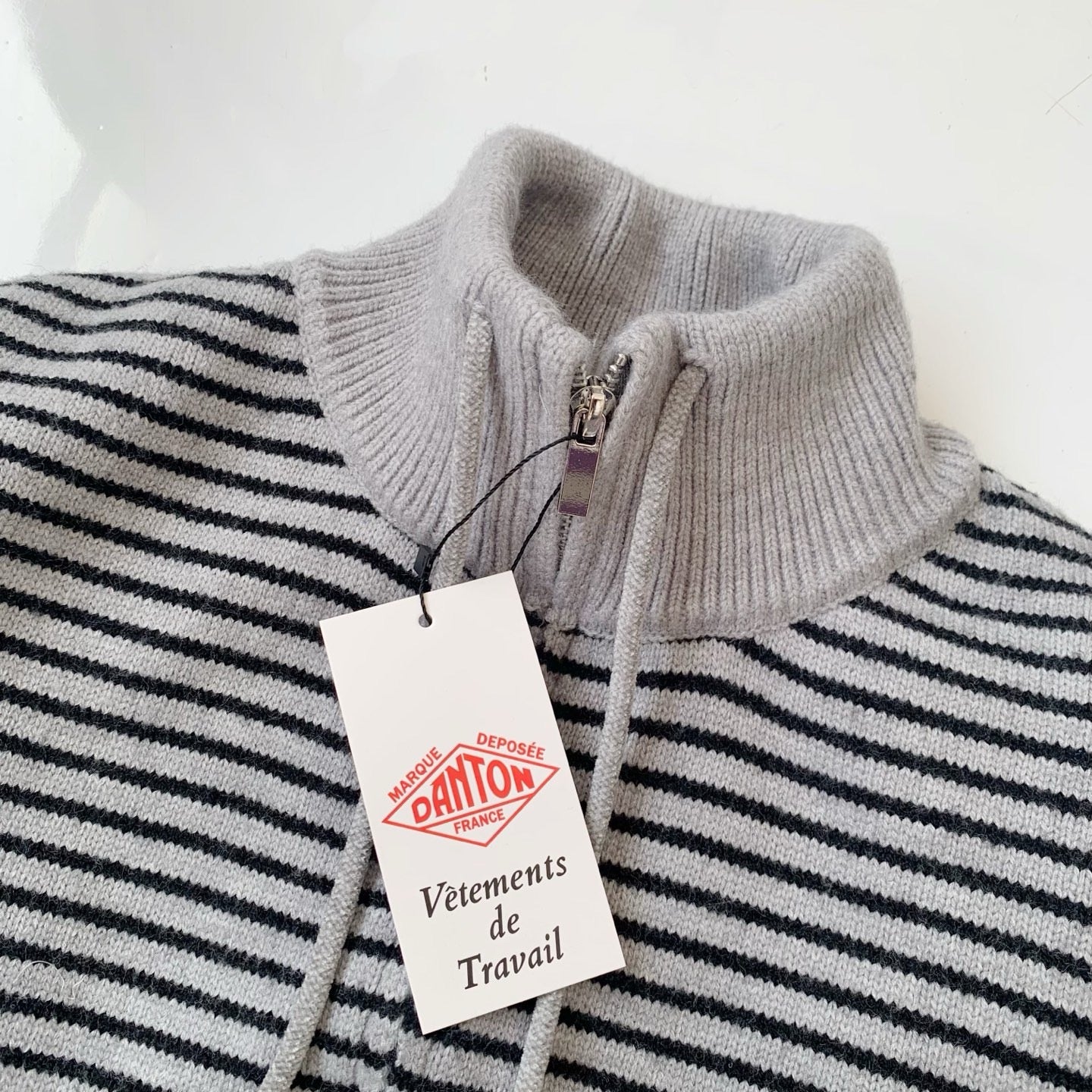 Danton企領間條jacket