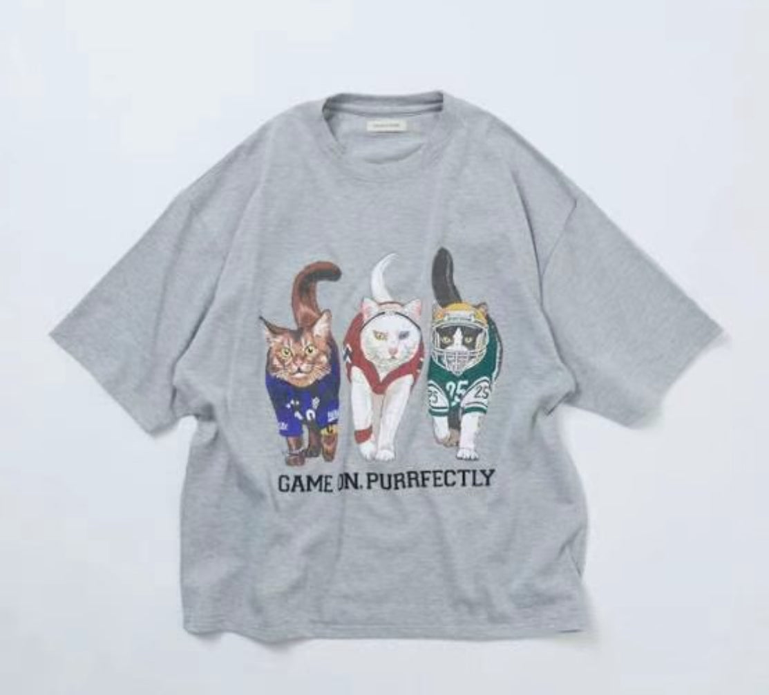Freak store cat印花tee