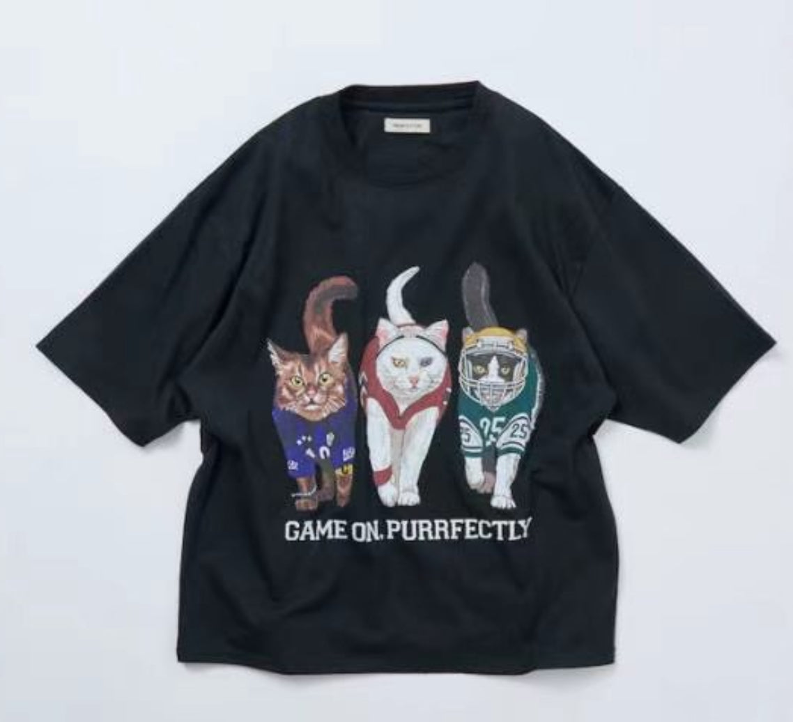 Freak store cat印花tee
