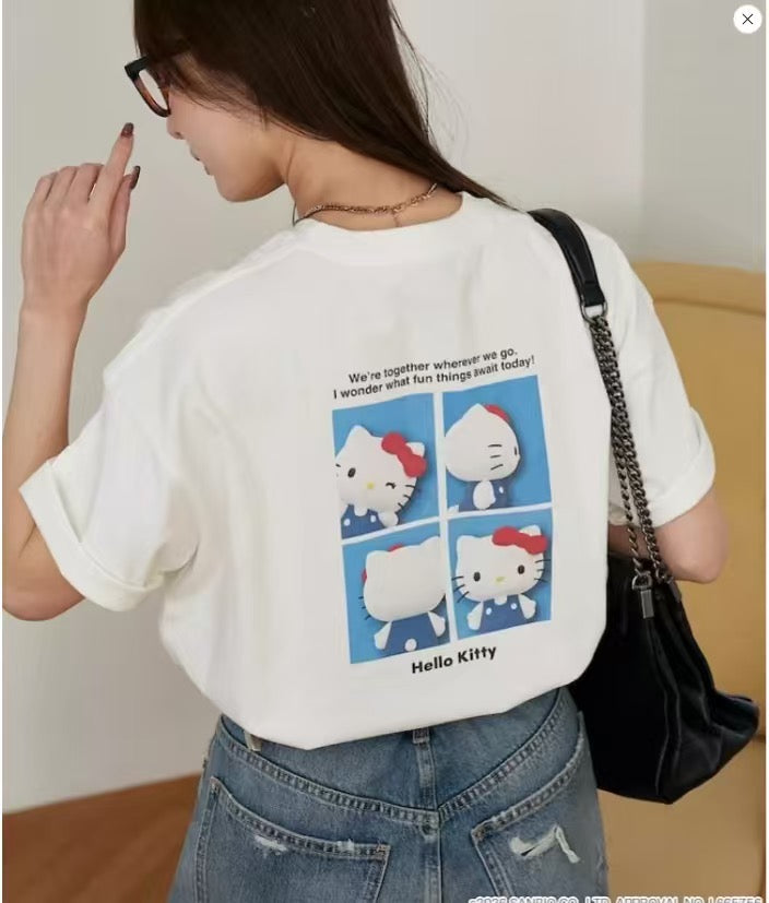 Hello Kitty 印花tee