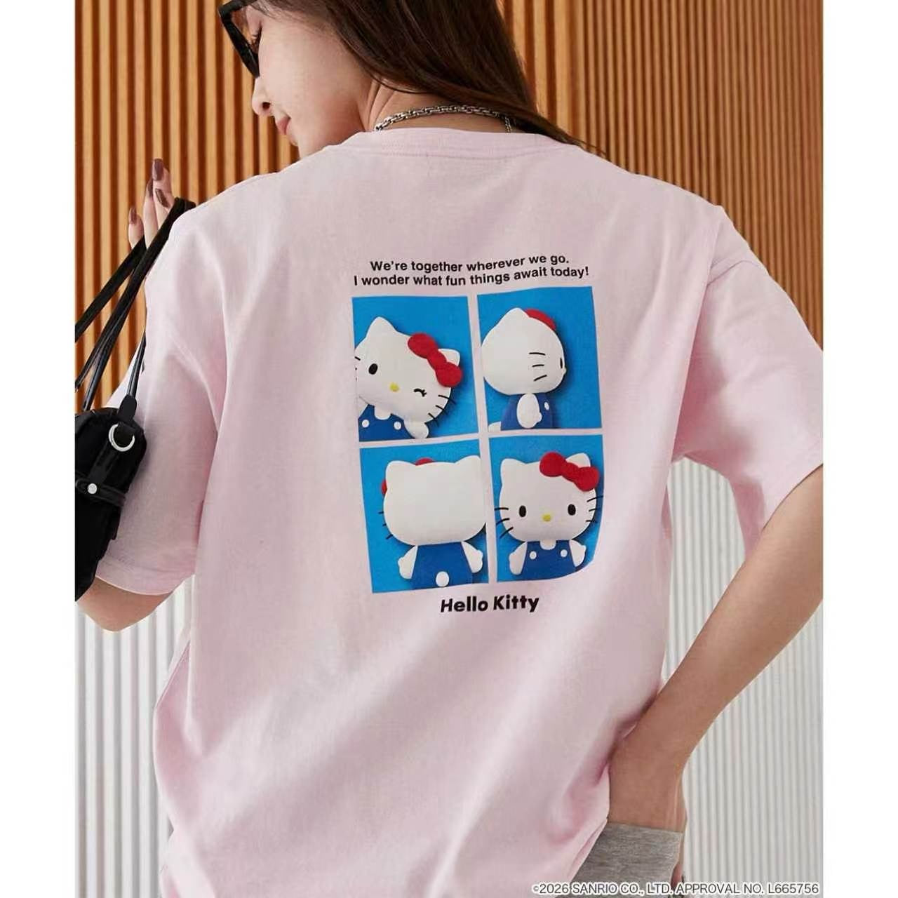 Hello Kitty 印花tee