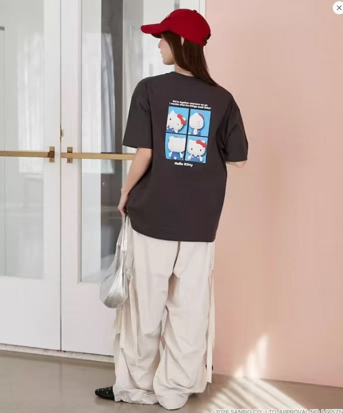Hello Kitty 印花tee