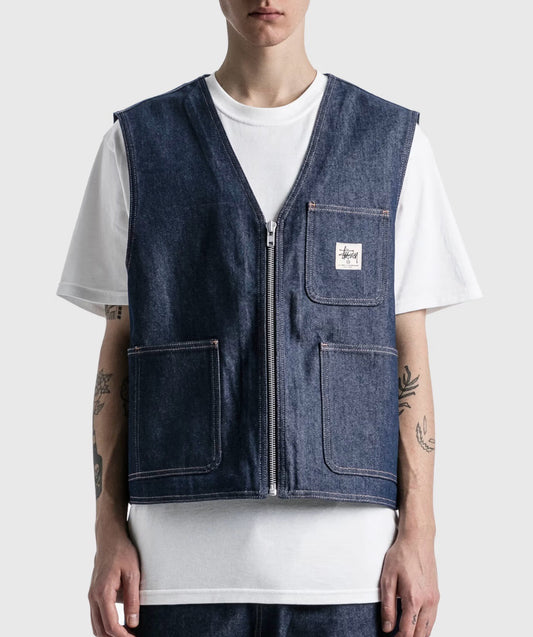 Stussy demin背心
