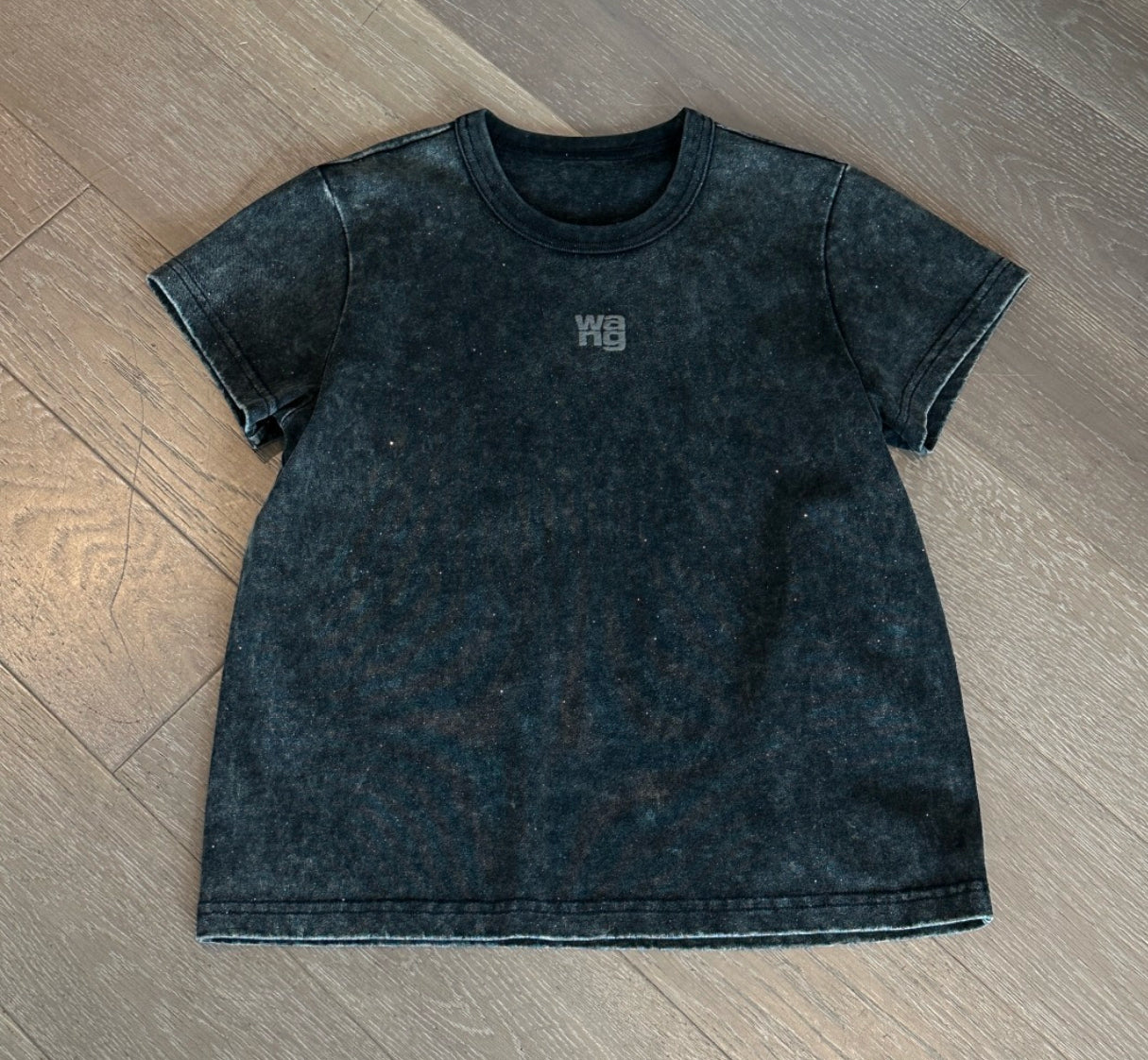 Alexwander wang logo tee