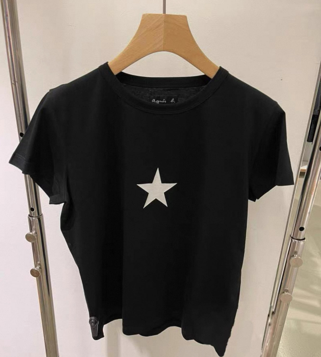 Agnes b 星星tee