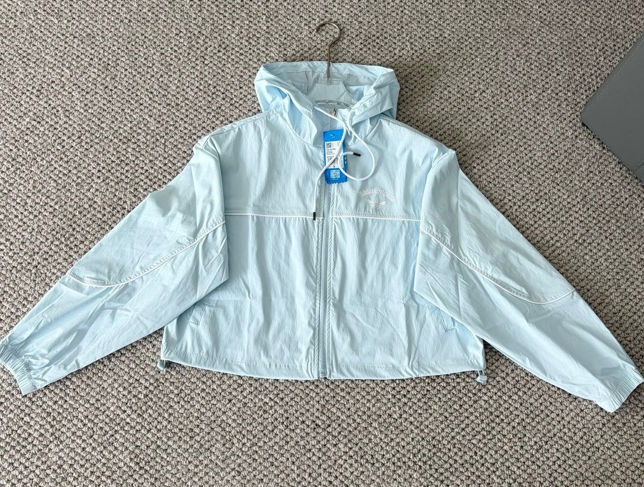 Adidas短身風褸