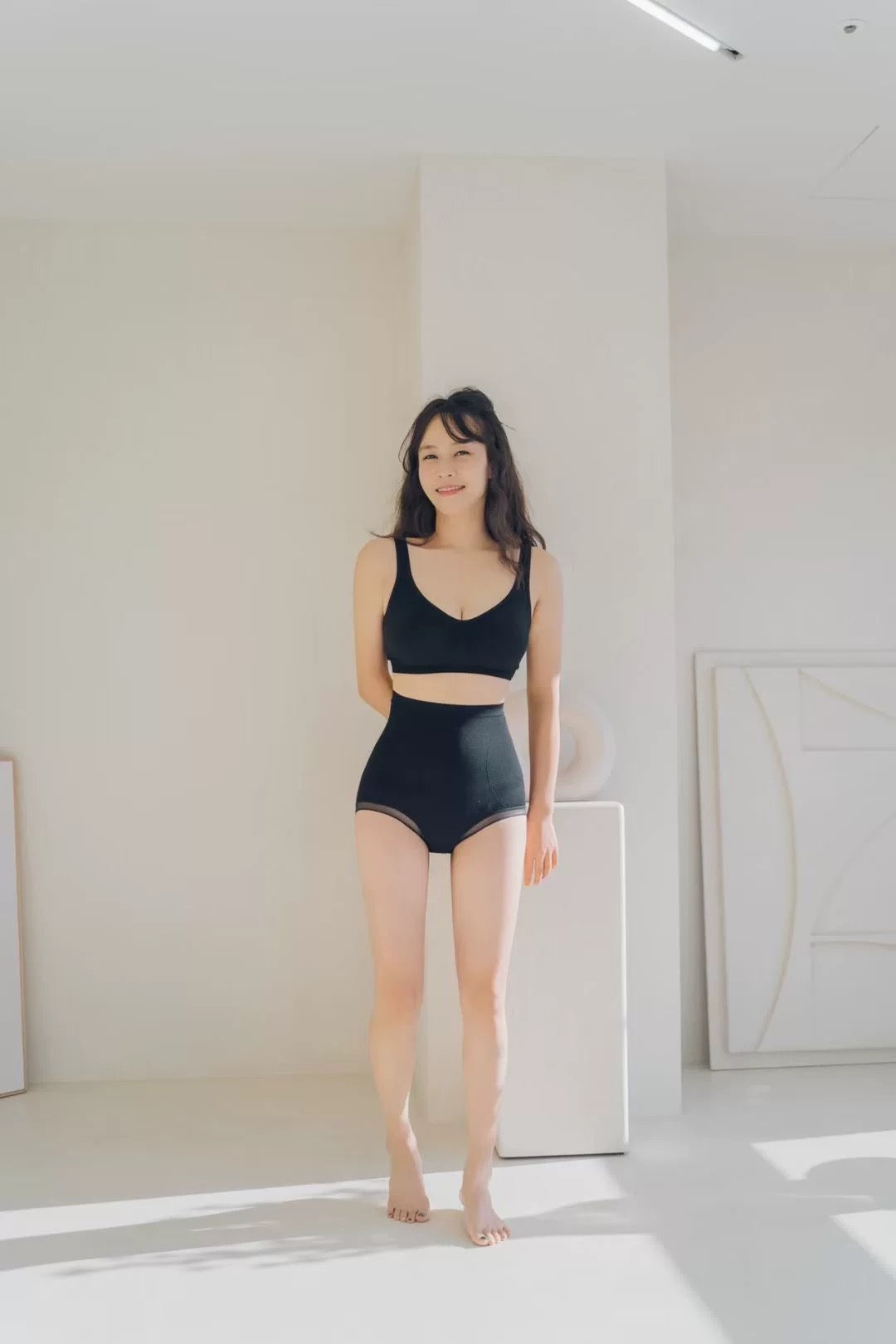 韓國收肚提臂打底褲