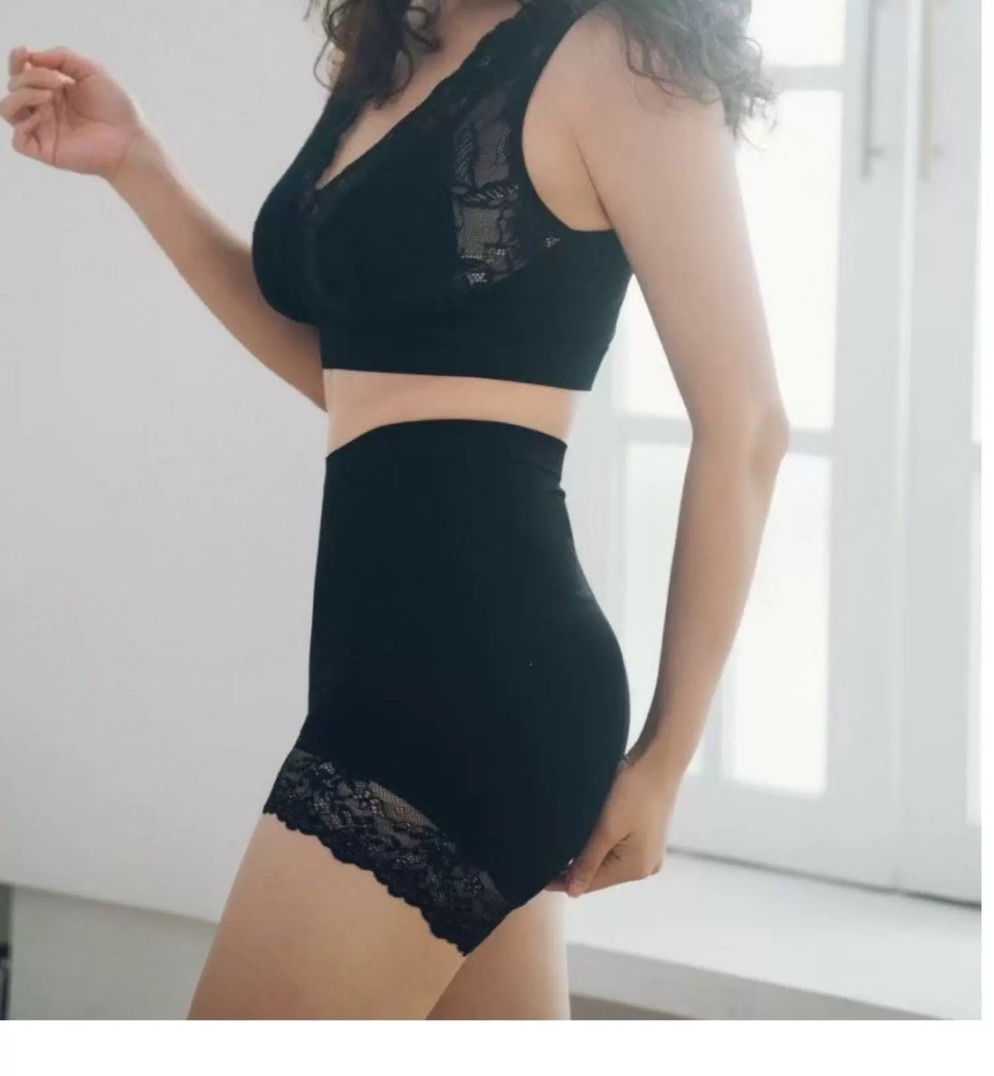 韓國收肚提臂 lace 腳 打底褲