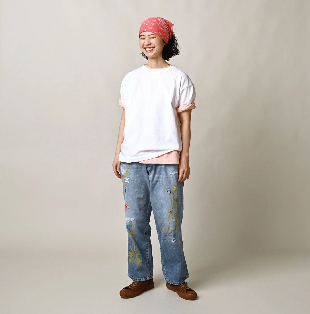 45R淨色 tee
