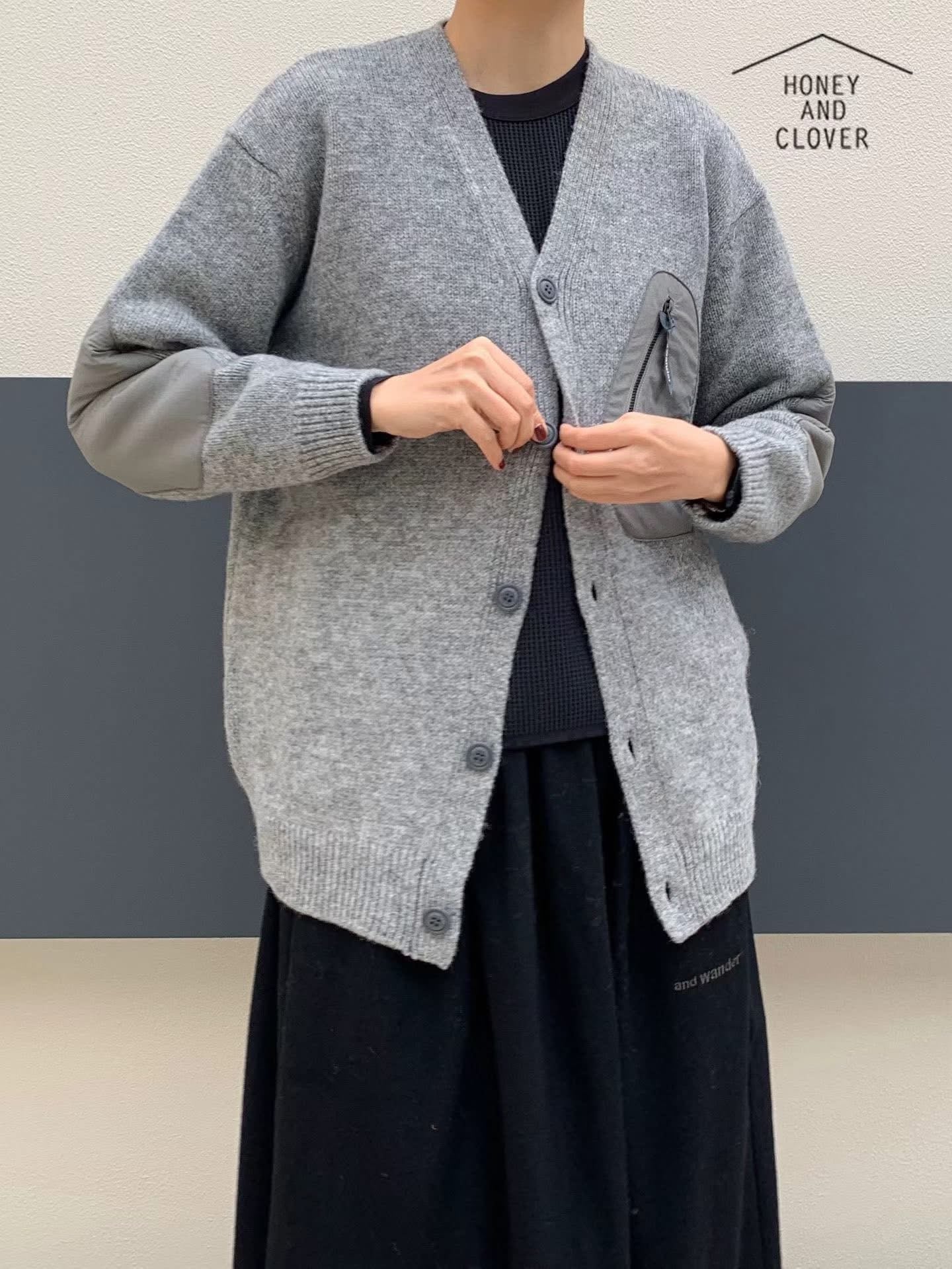 Andwander羊毛Cardigan