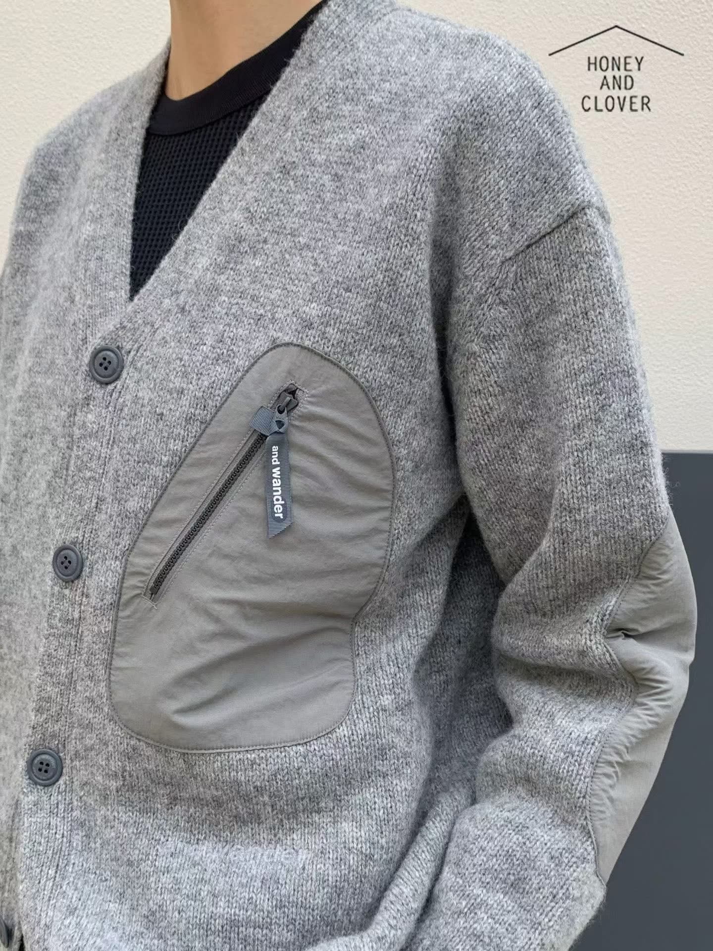 Andwander羊毛Cardigan