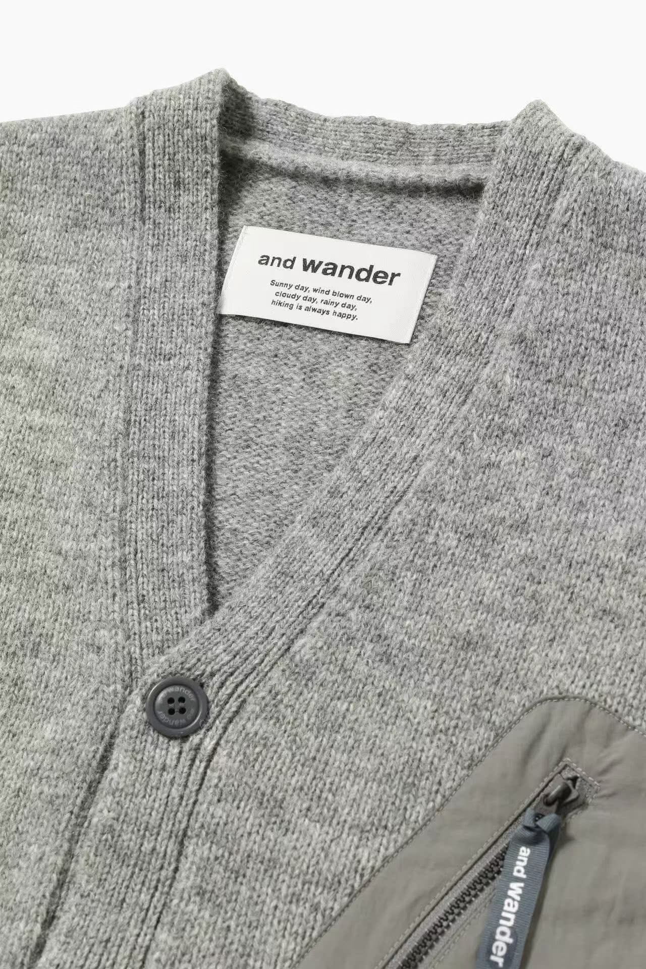 Andwander羊毛Cardigan