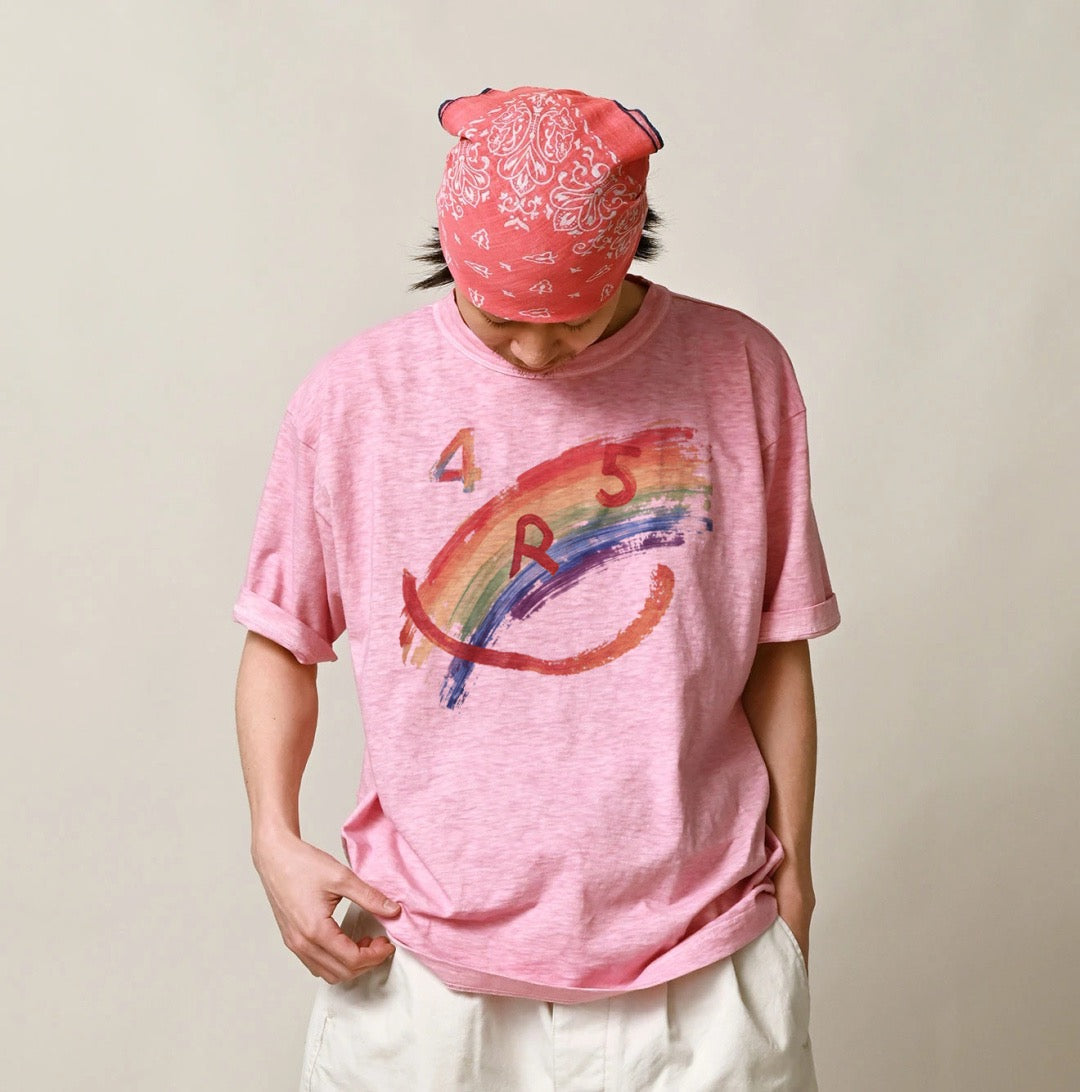 45R彩虹tee