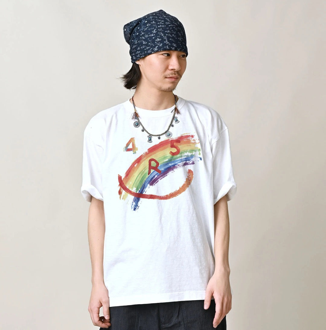 45R彩虹tee