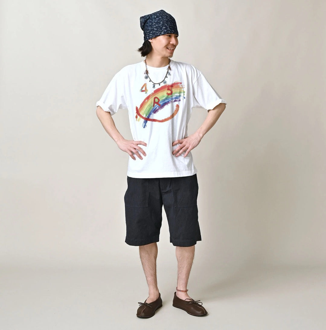 45R彩虹tee