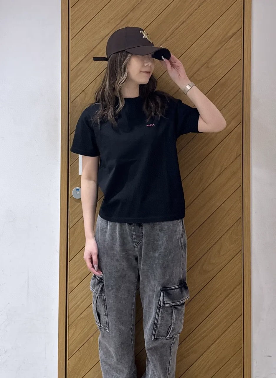 X girl 字母tee