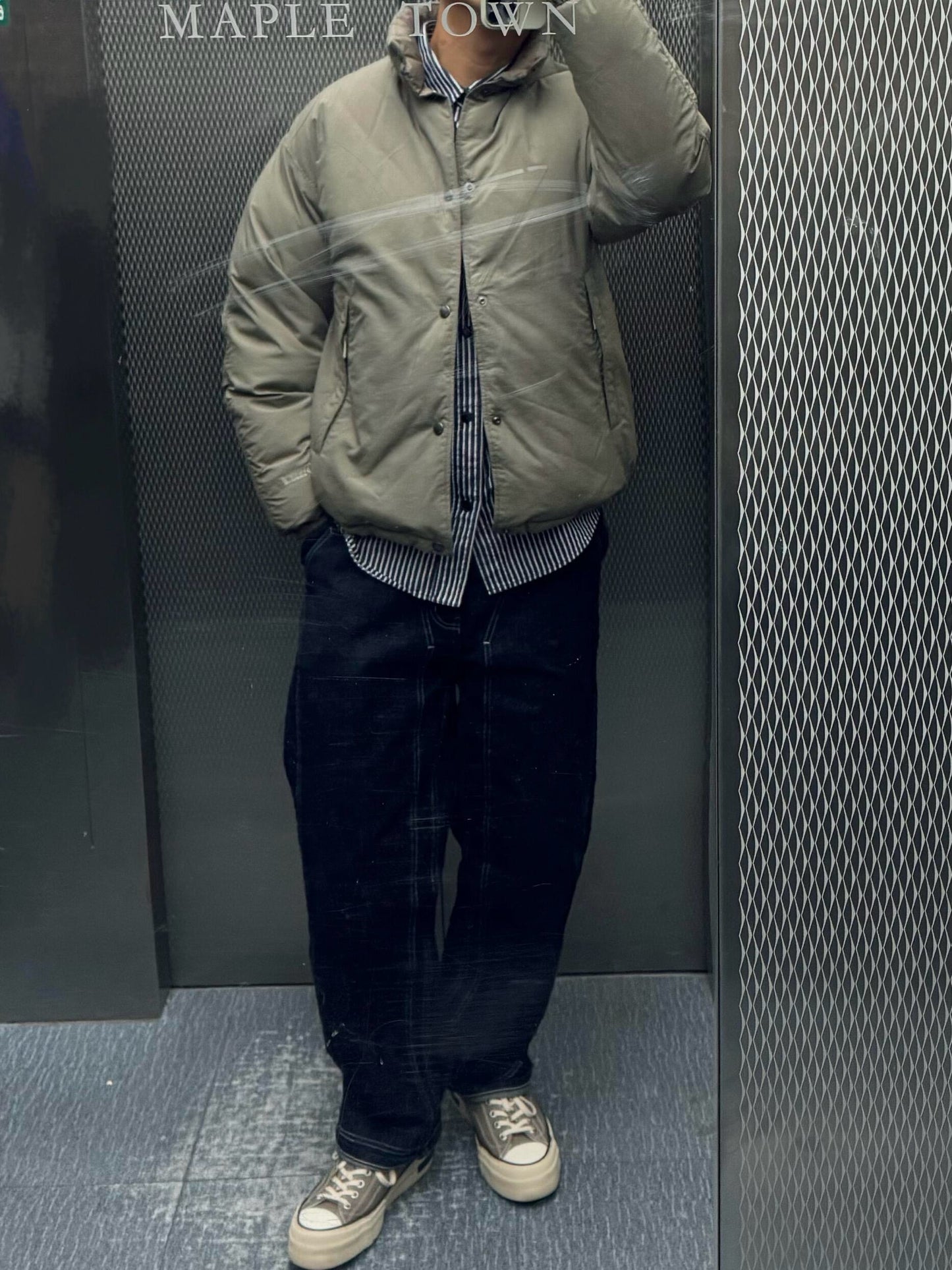 The north face Gore tex winds stopper down