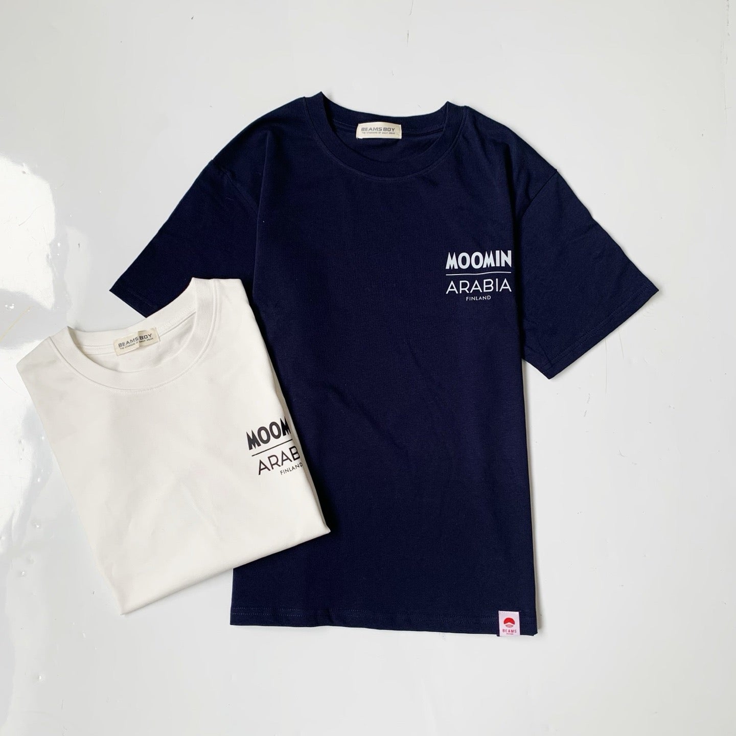 Beams boy x moomin logo tee