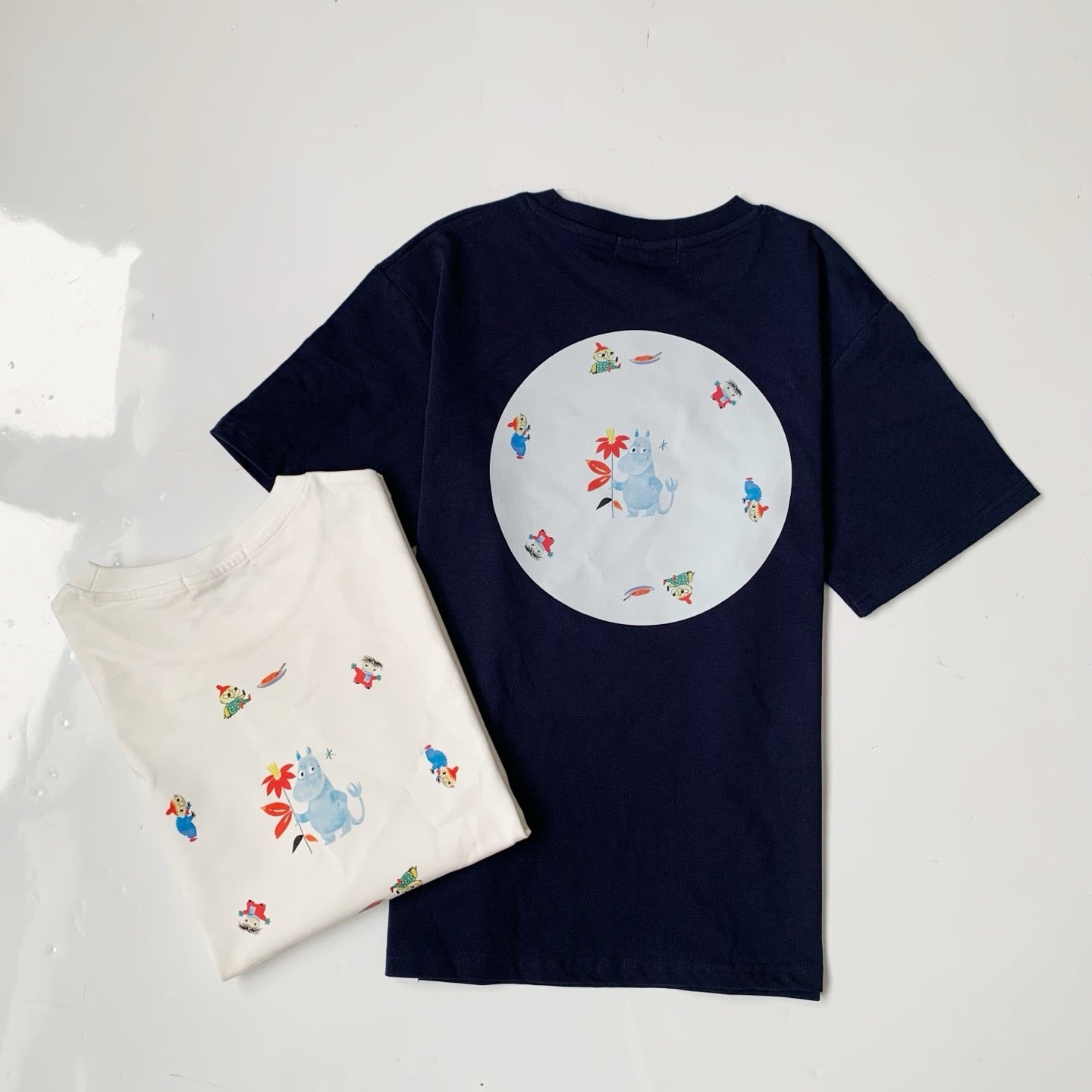 Beams boy x moomin logo tee