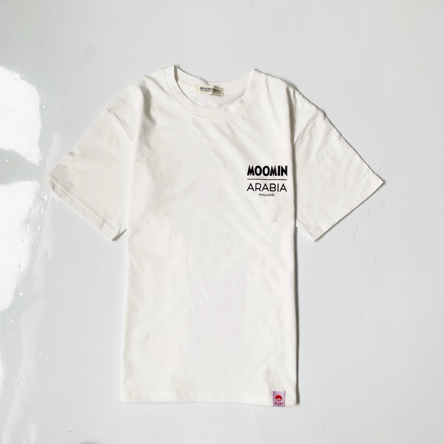Beams boy x moomin logo tee