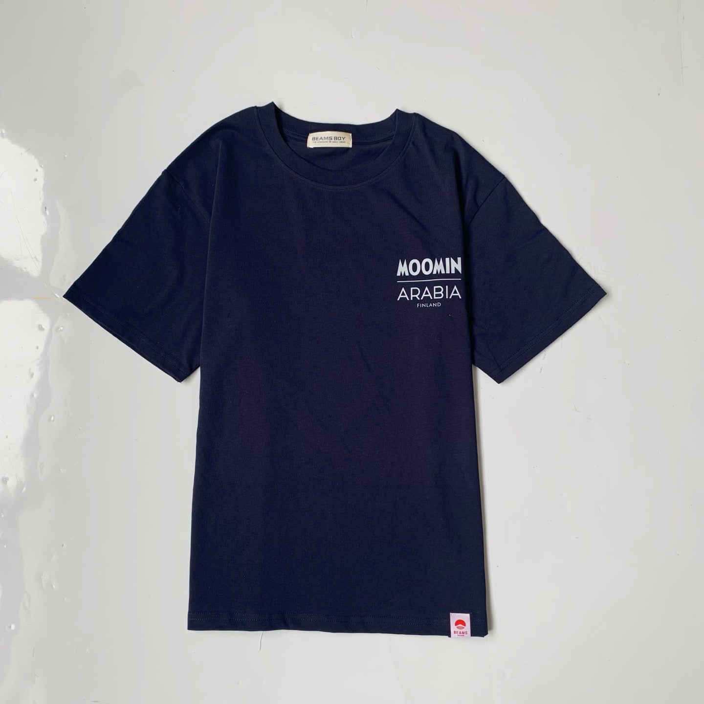 Beams boy x moomin logo tee