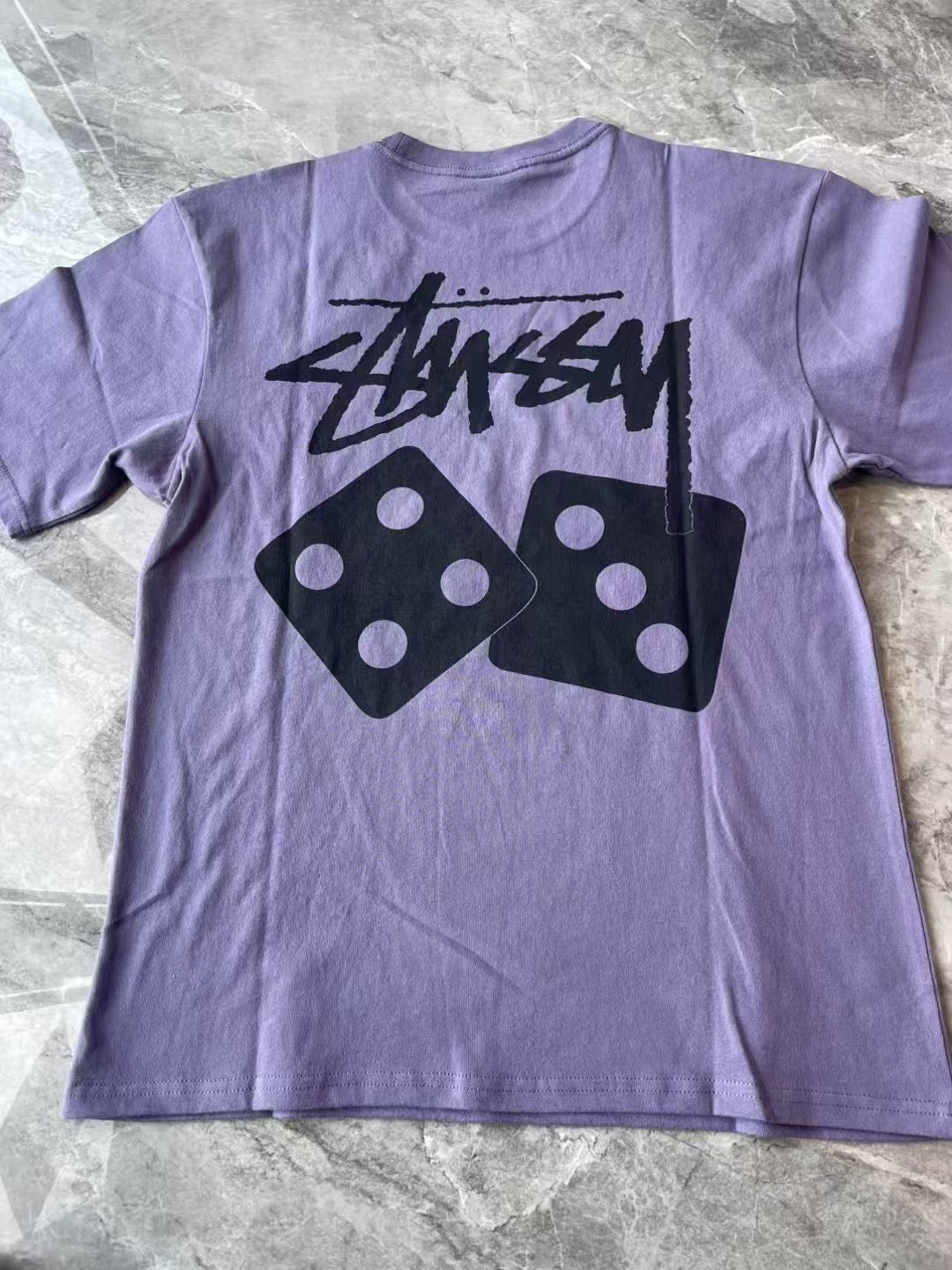 Stussy骰子tee