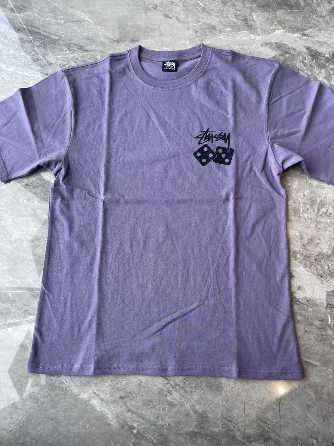 Stussy骰子tee