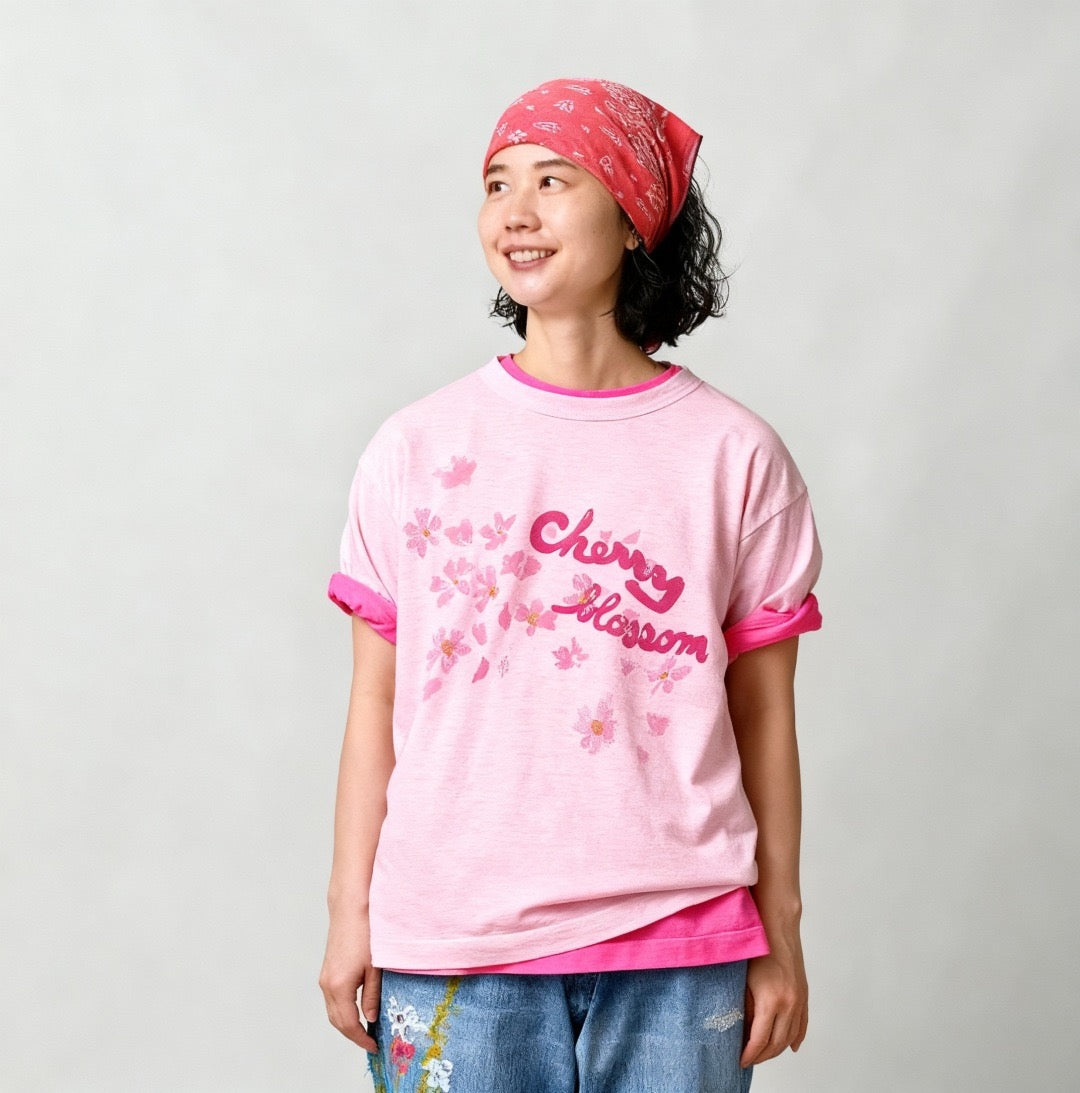 45R cherry blossom tee