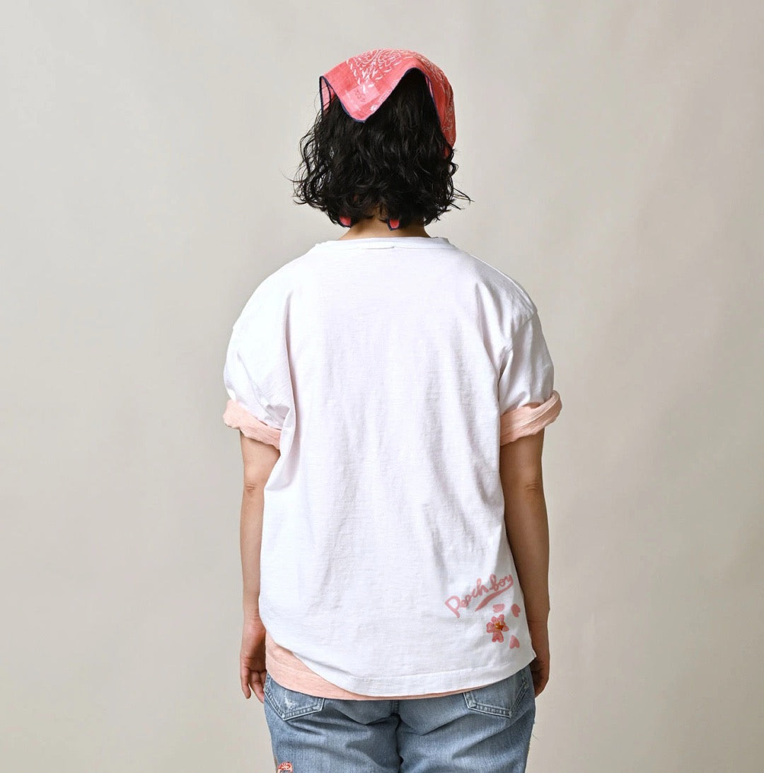 45R cherry blossom tee