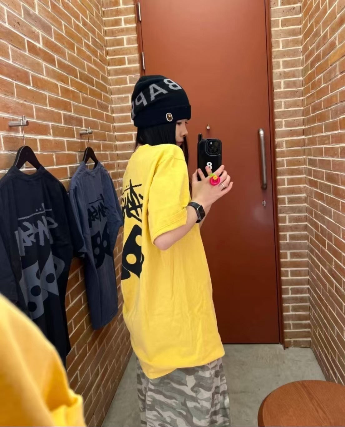Stussy骰子tee