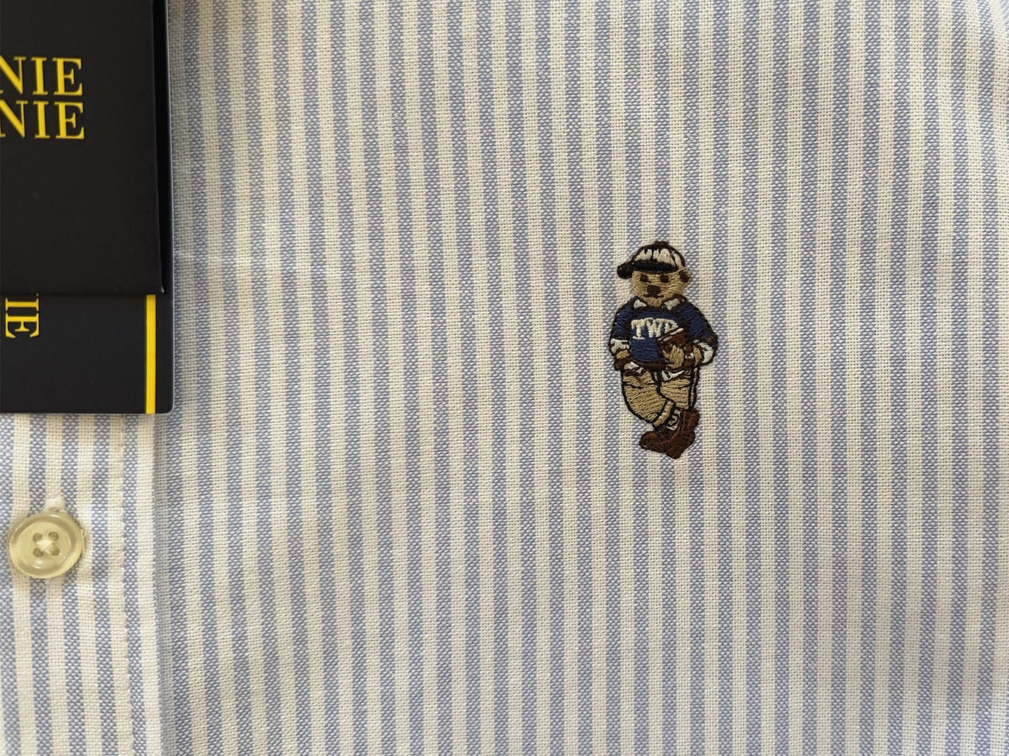 Polo bear間條裇衫