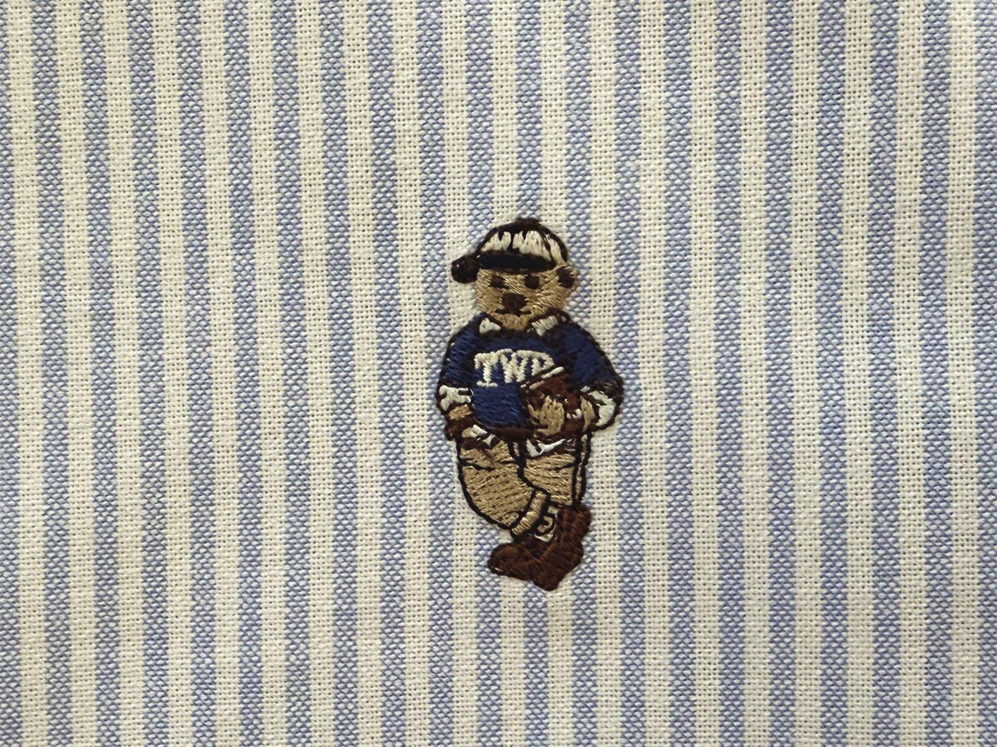 Polo bear間條裇衫