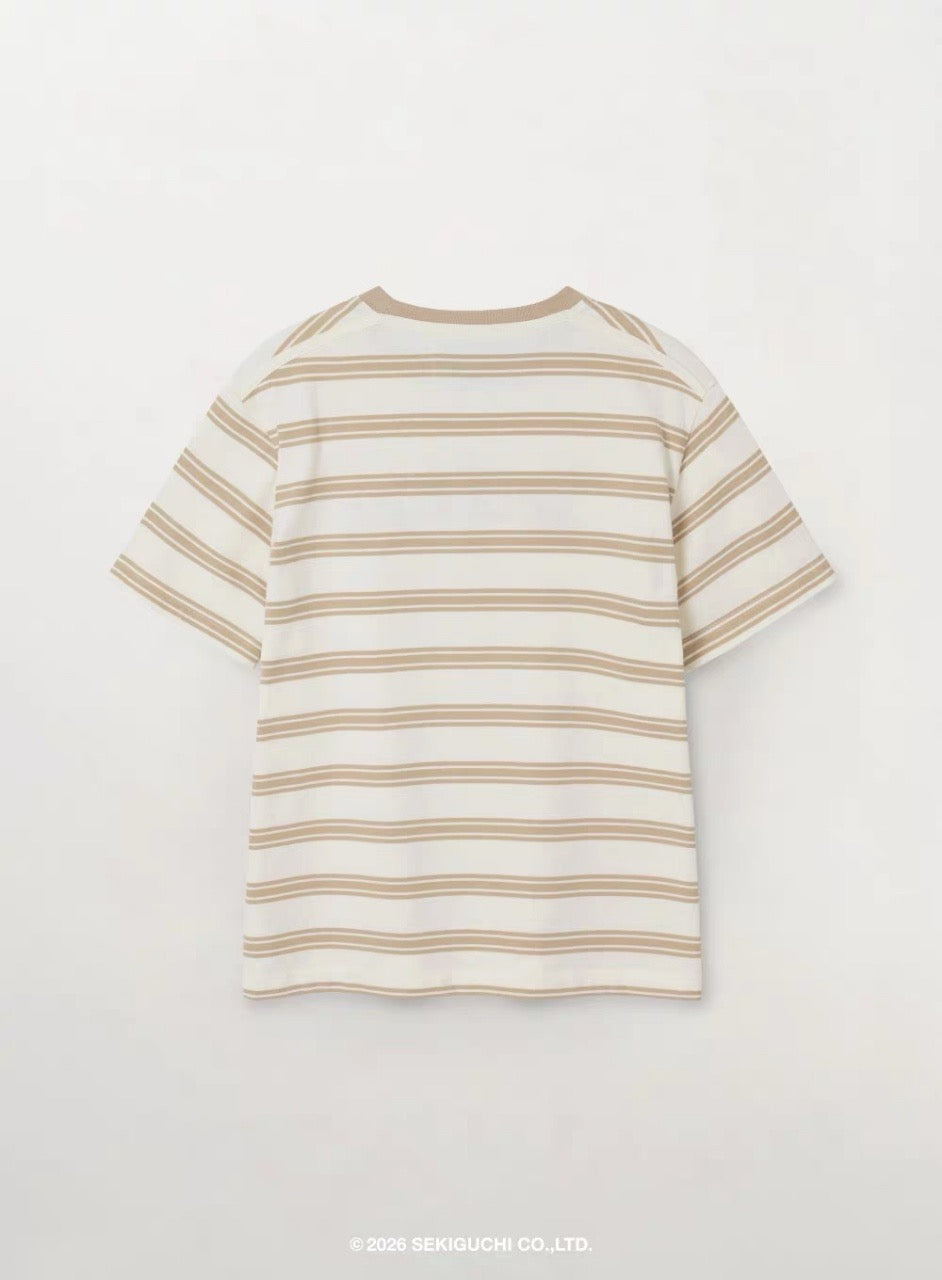 Satur x monchhichi 間條tee