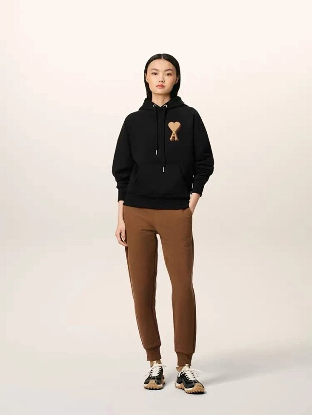 AMI 刺繡hoodies