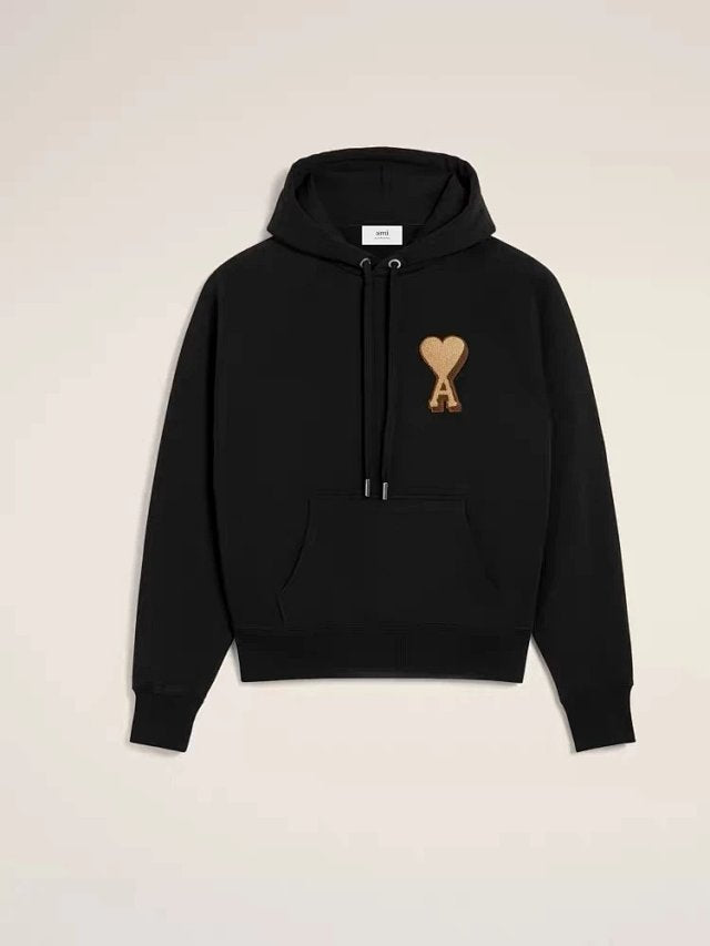 AMI 刺繡hoodies