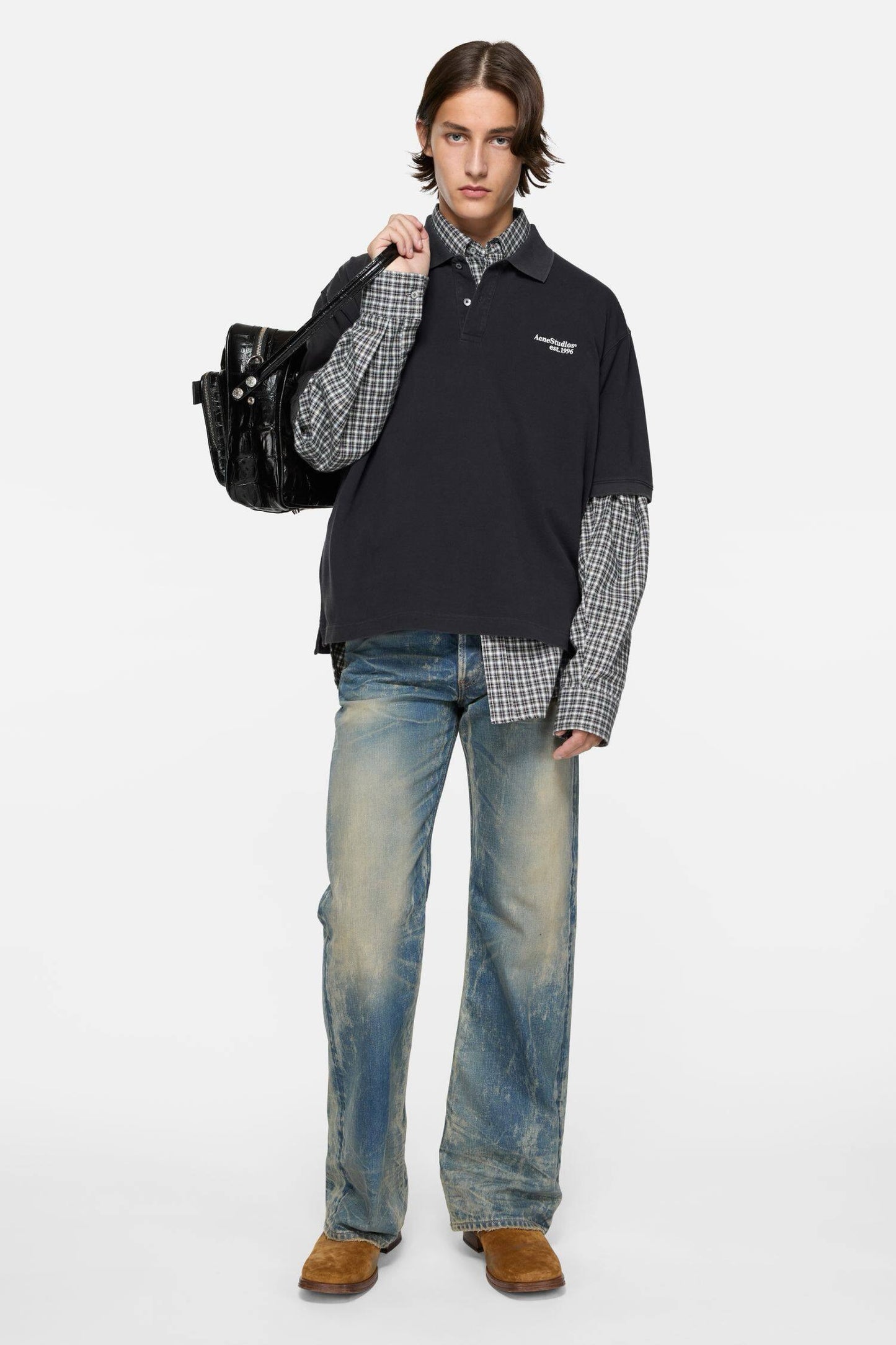 Acne studios polo shirt