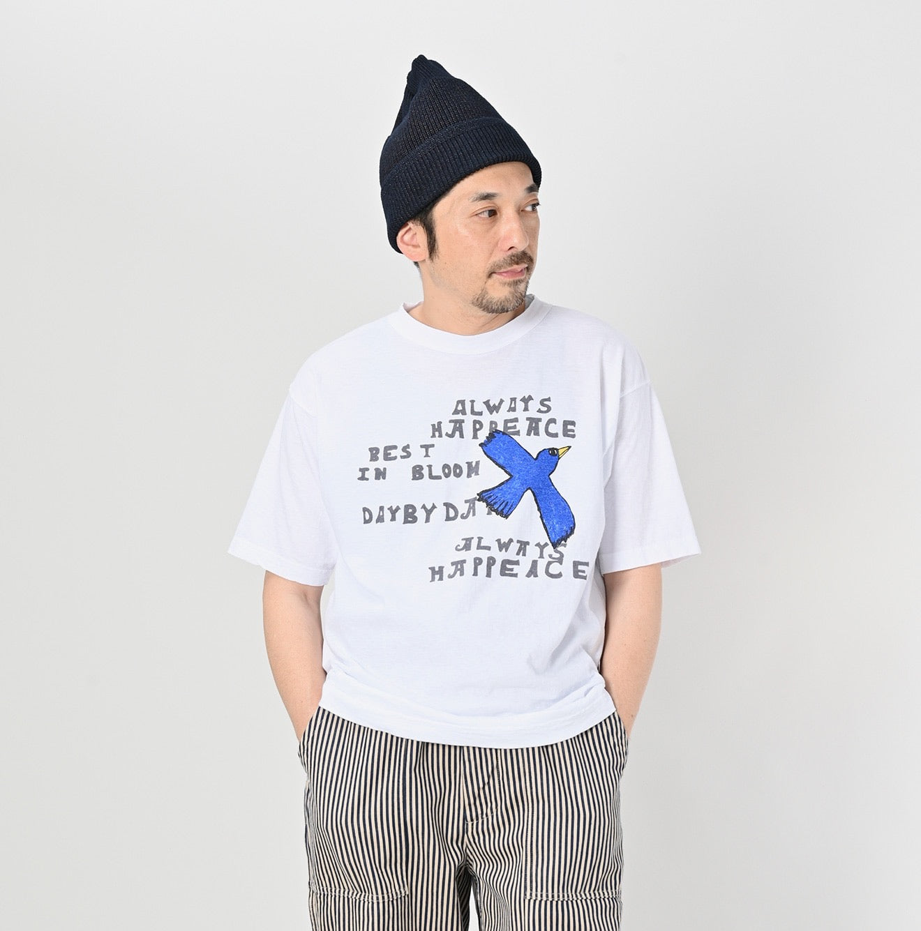 45R bird logo tee