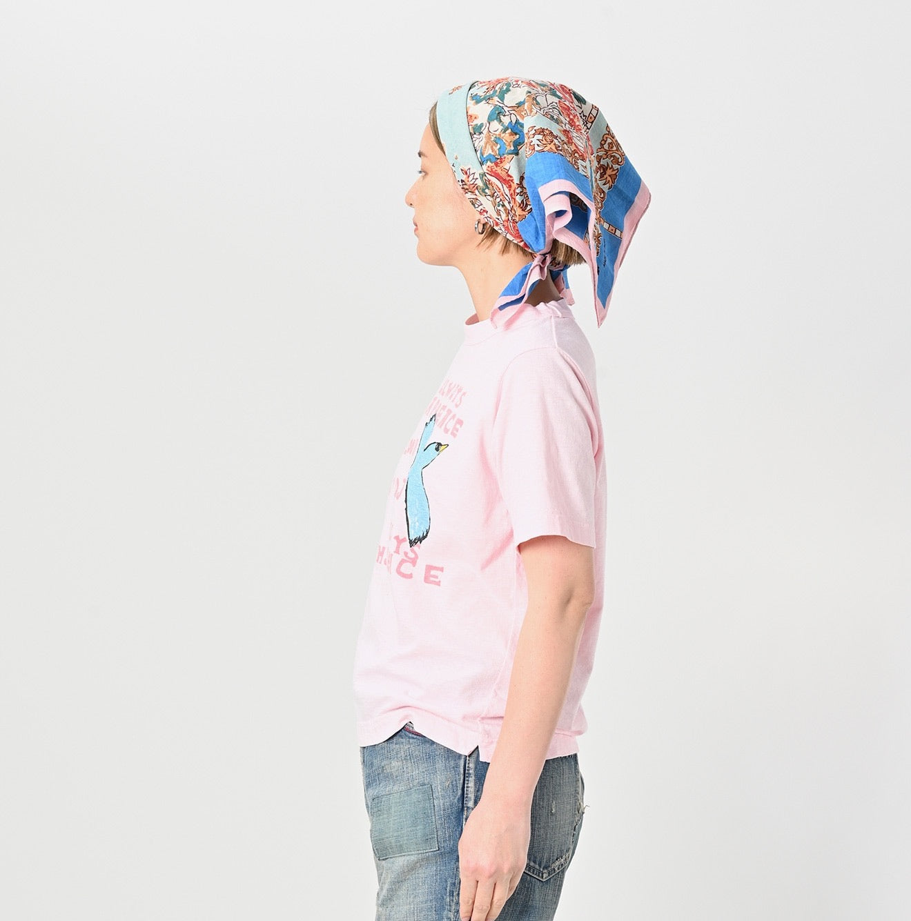 45R bird logo tee