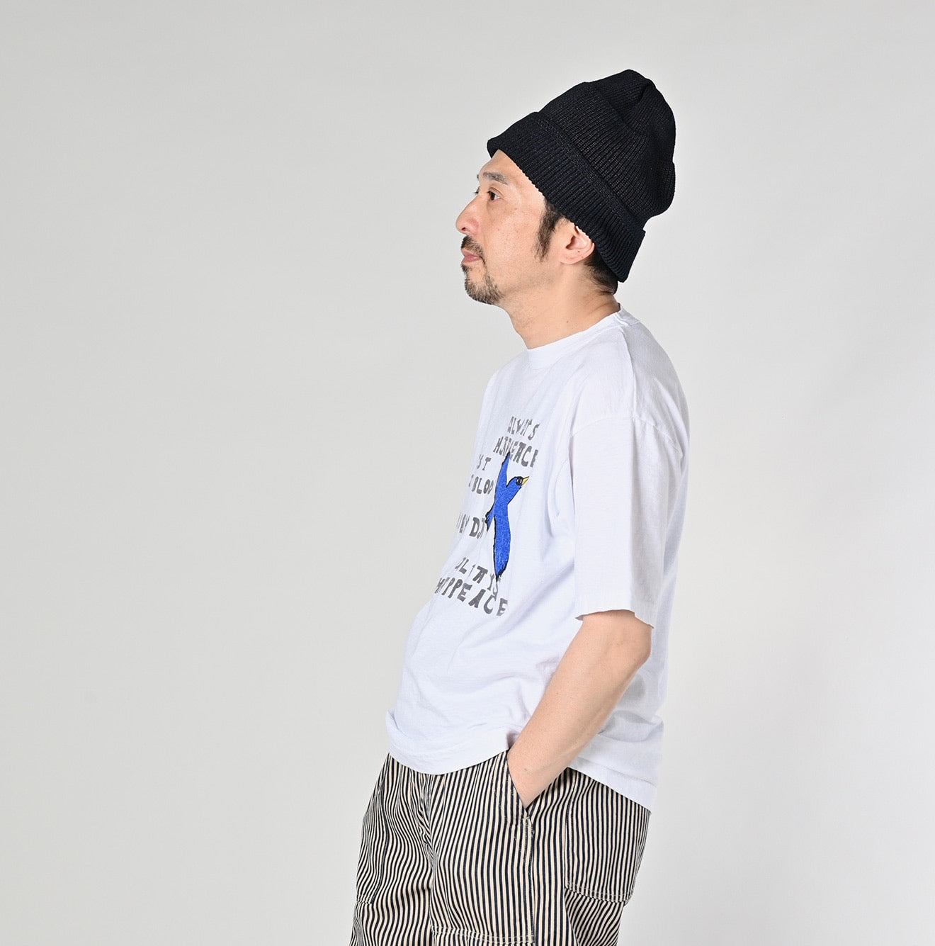45R bird logo tee