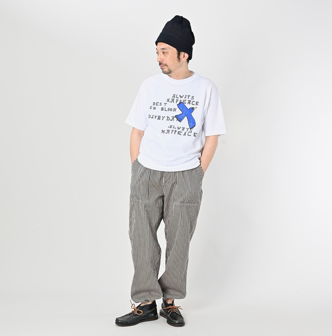 45R bird logo tee