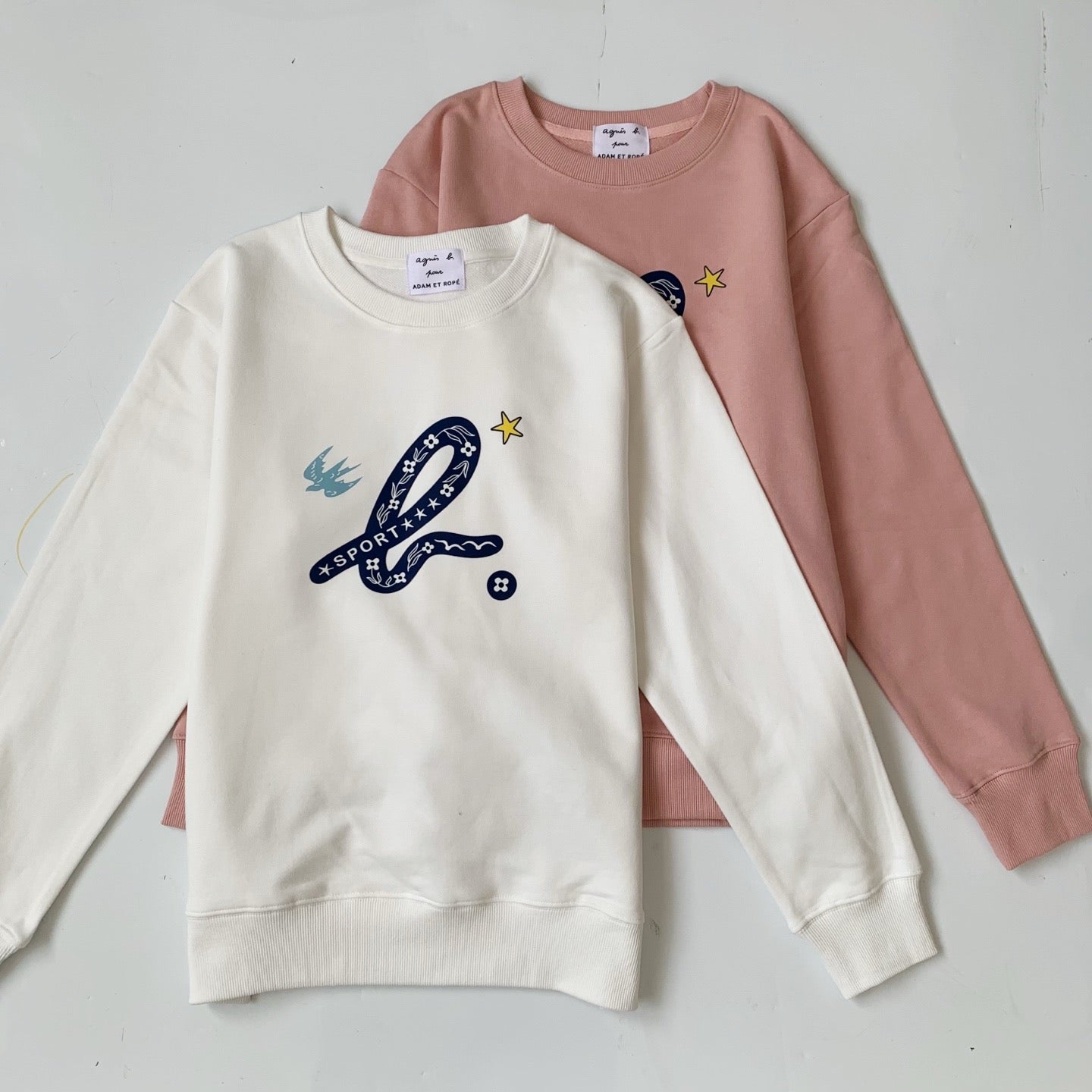 Agnes b b logo衛衣