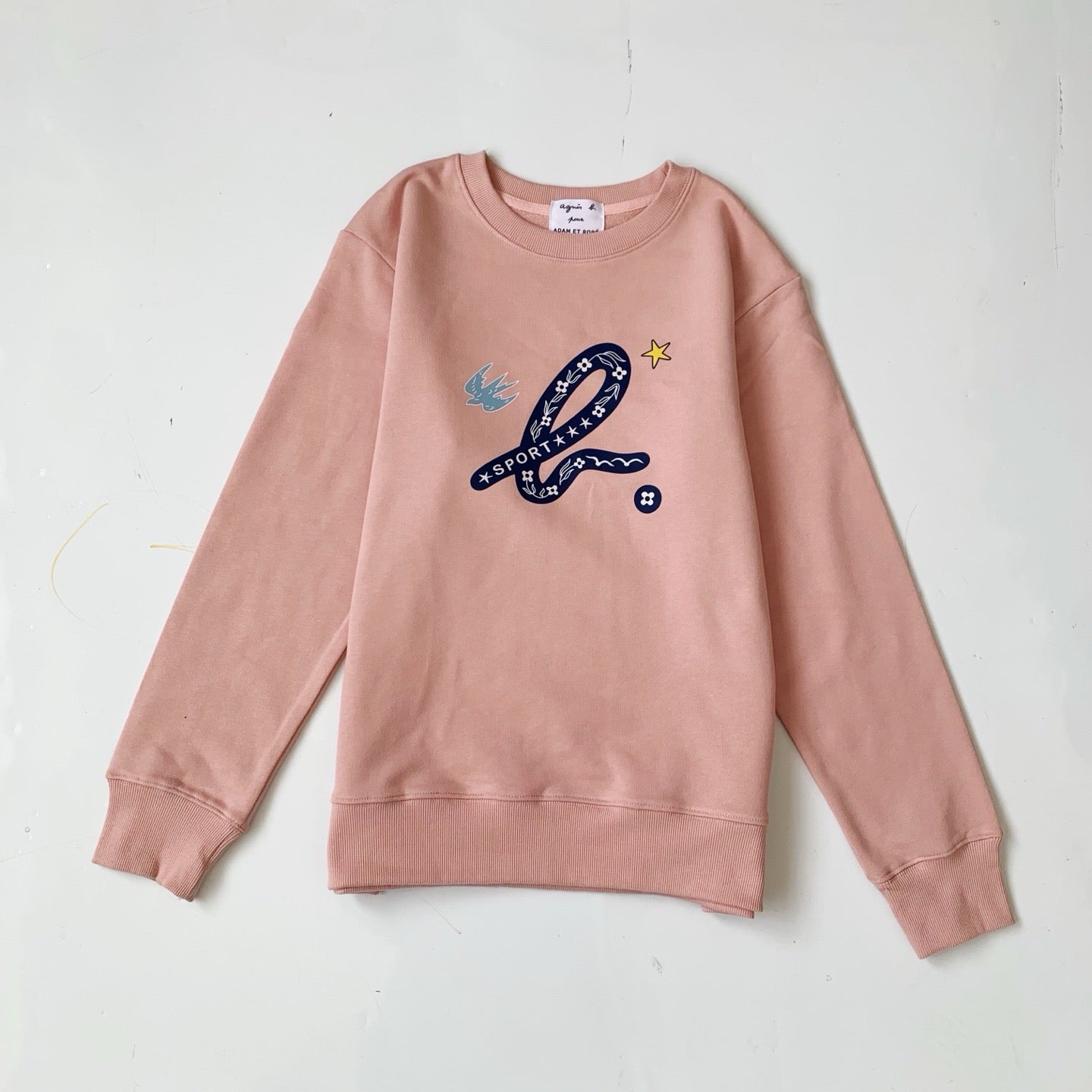 Agnes b b logo衛衣