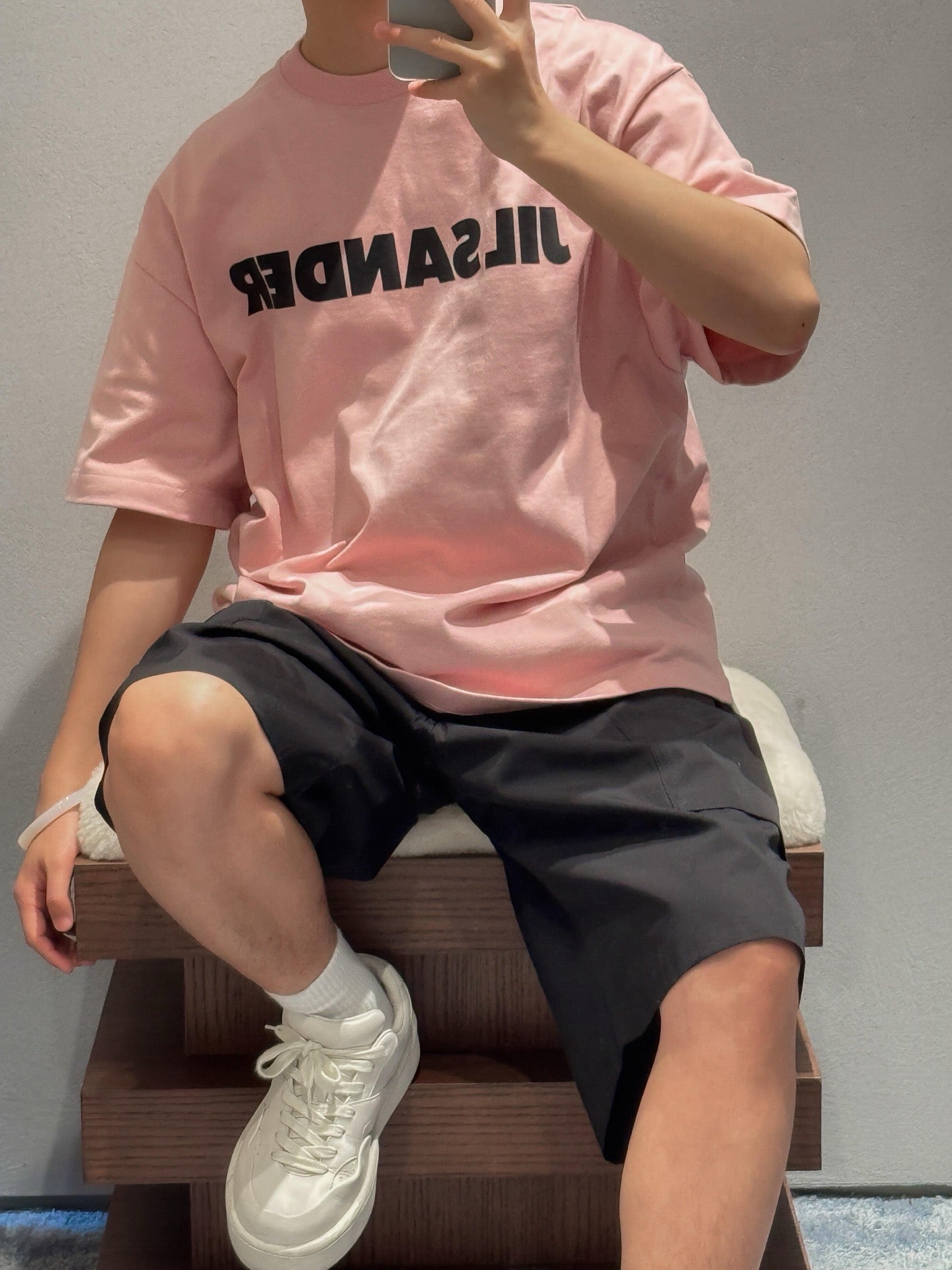 JIL SANDER logo tee