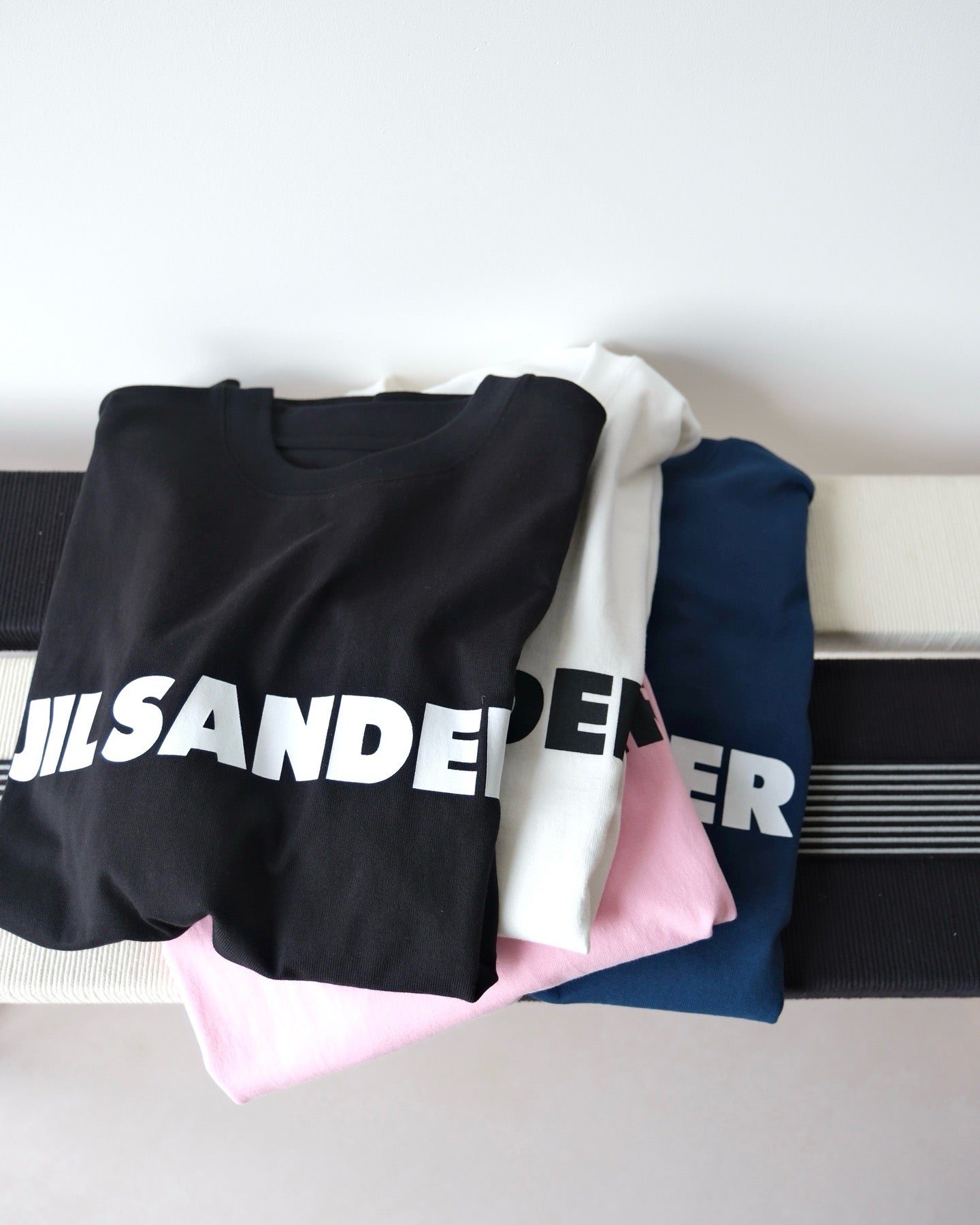JIL SANDER logo tee