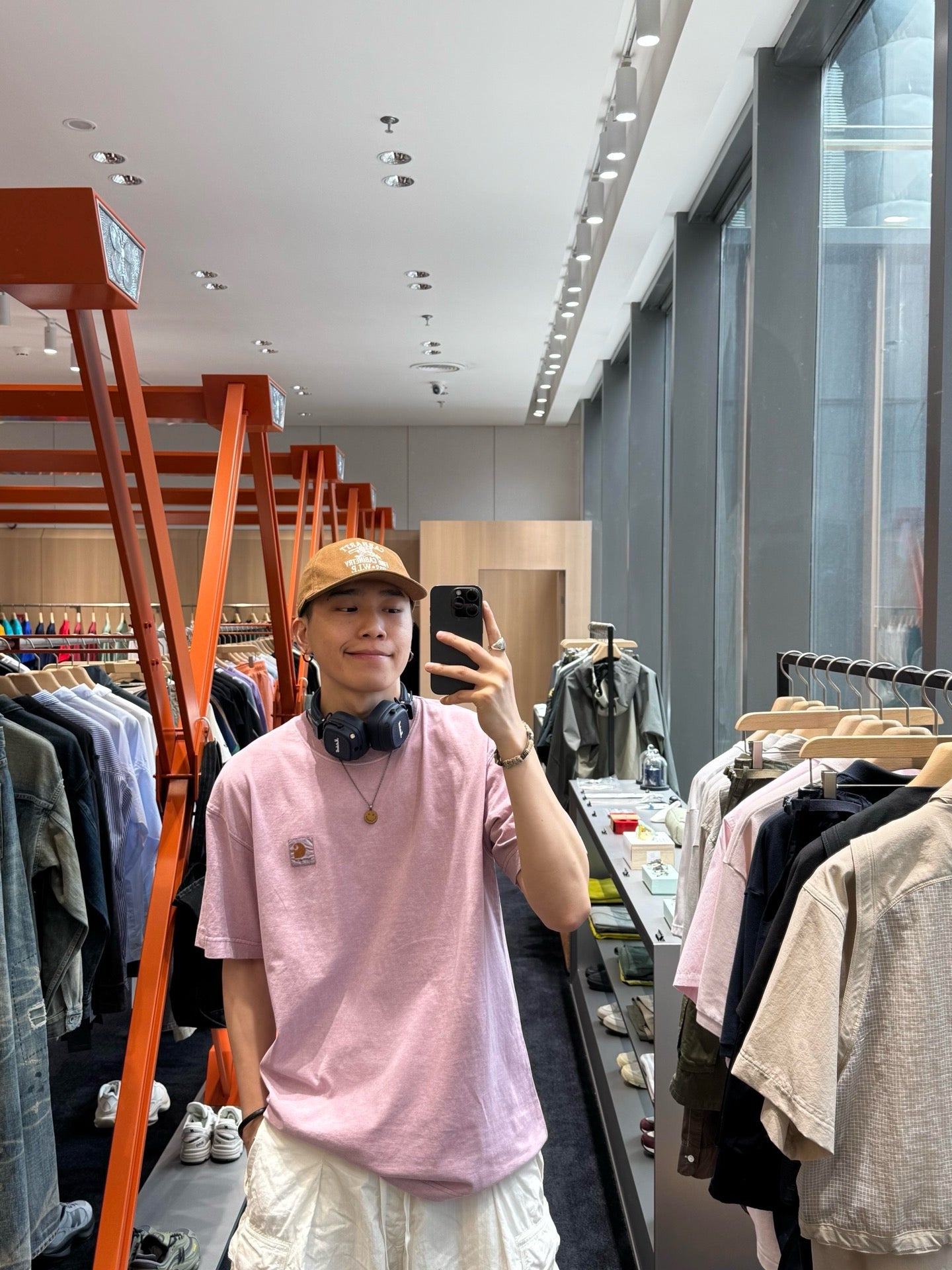 Carhartt logo tee