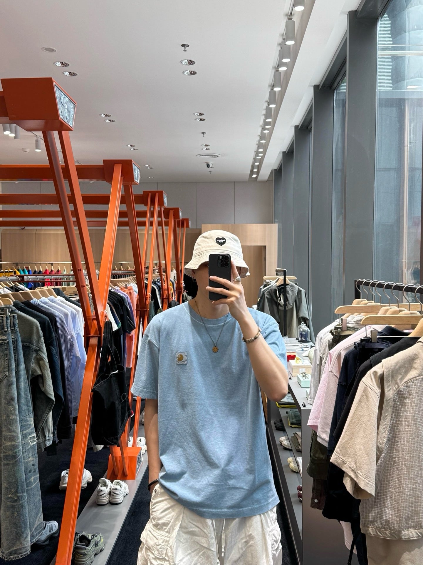 Carhartt logo tee