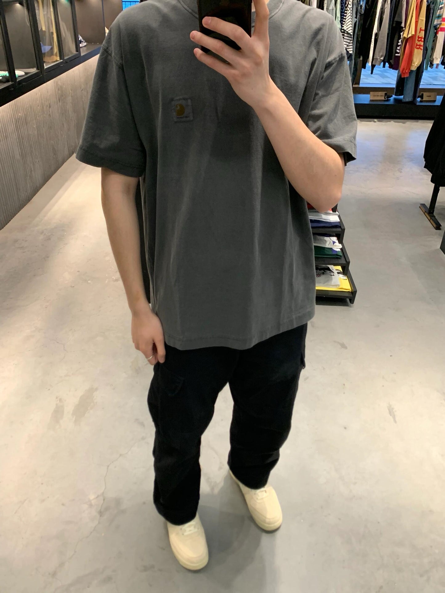 Carhartt logo tee
