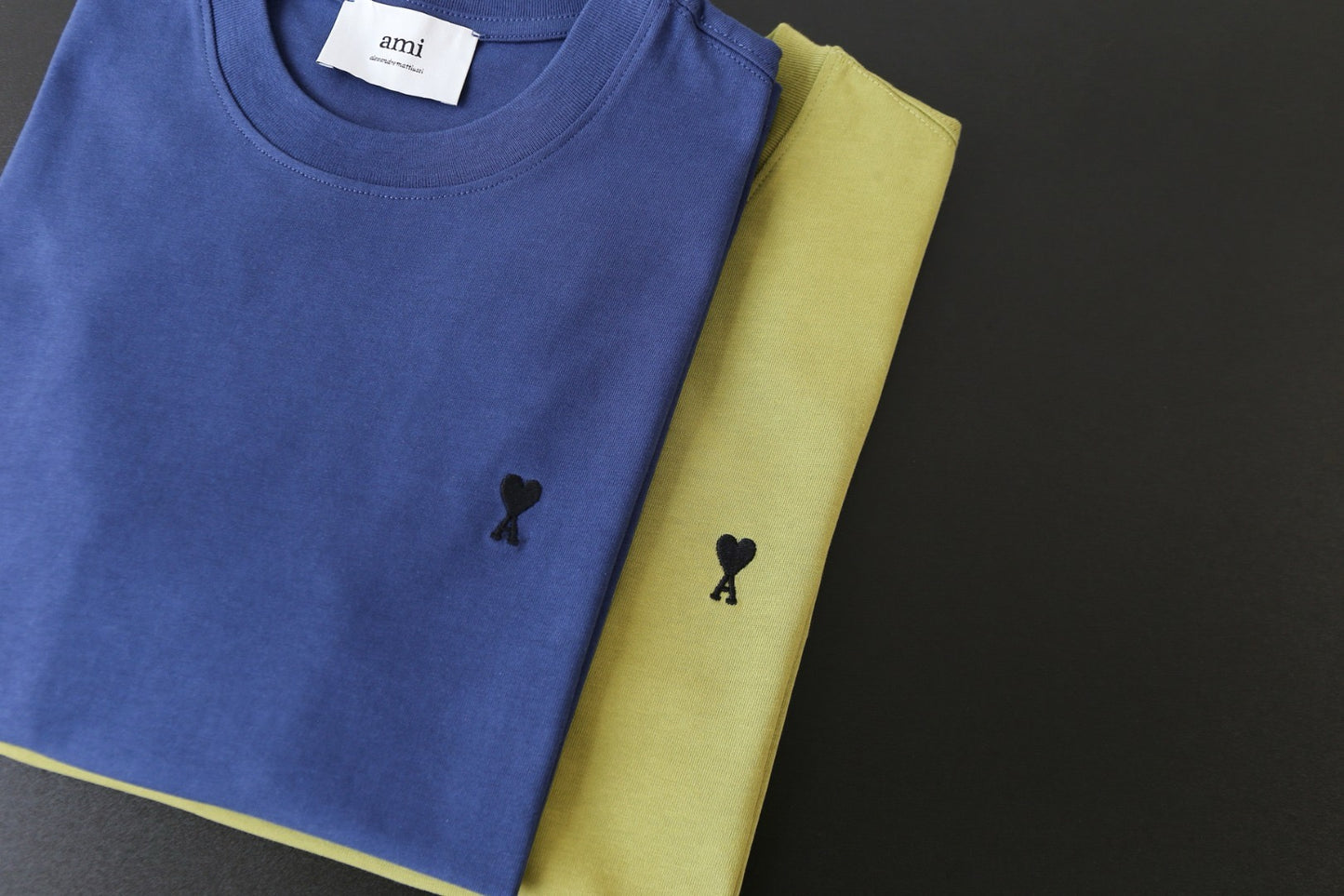 AMI心心logo tee