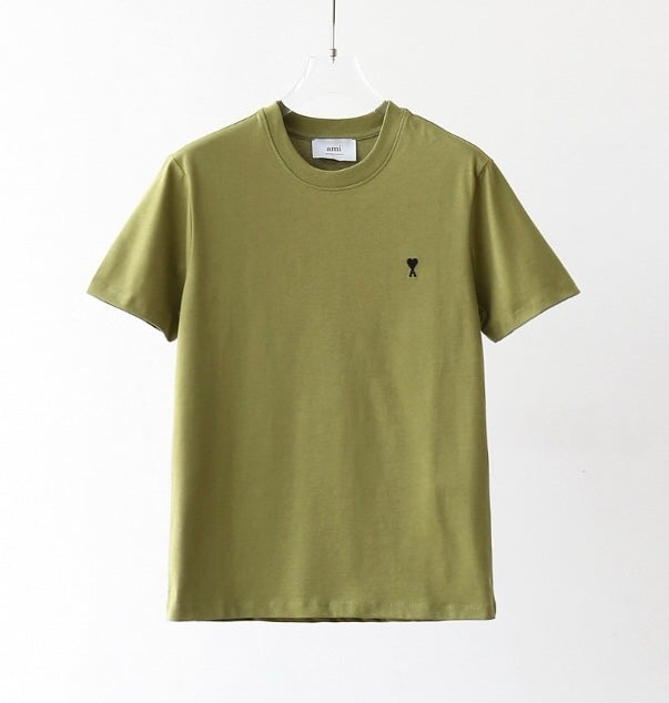 AMI心心logo tee